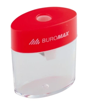Точилка Buromax пластик корпус с контейнером (BM.4752)