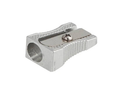 Точилка Buromax металлическая серебряный клиноподобная (BM.4730-24)