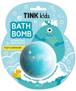 Бомбочка для ванной - Tink Kids Fizzy Lemonade Bath Bomb 200g (1511691-35223814)