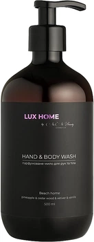 Парфюмированное мыло для рук и тела "Beach Home" - NaNiBeauty Hand & Body Wash 500ml (1489982-34382695)