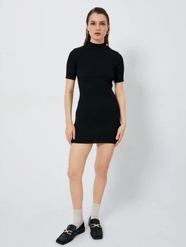 Платье женское Koton 4WAK80013HT L Черное (8683968607102)