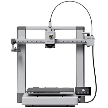 3D-принтер Bambu Lab A1 с полной автокалибровкой и быстрой сменой сопел 3.5" Серый