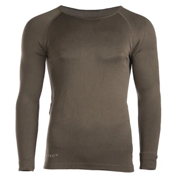 Лонгслів термоактивний тактичний Mil-Tec термокофта Thermoactive Shirt 2XL/3XL Olive (11233001-004-XXL/3XL)