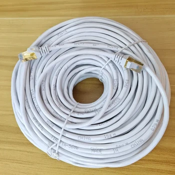 Патч Корд LAN Кабель для роутера cat 5e 120м 8 жил FTP 1 Гбіт/с НАРУЖНЫЙ ВНЕШНИЙ (0_32178)