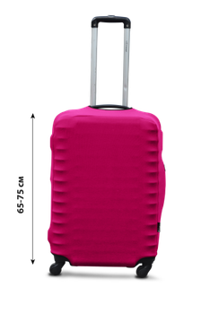 Чехол для чемодана Coverbag дайвинг L малина