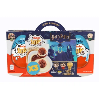 Набір Kinder Joy Harry Potter Кіндер Джой Гаррі Поттер 60 г (3 шт x 20 г)