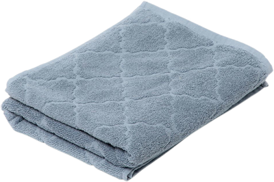 Рушник Homla Samine бавовняний з марокканською конюшиною блакитний 70x130 см (5904183838298)