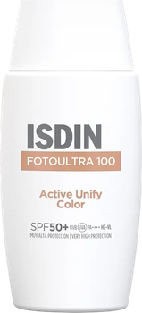 Сонцезахисний крем Isdin FotoUltra 100 Active Unify Color SPF 50 + 50 мл (8429420307643)
