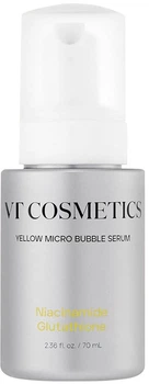 Сыворотка микропузырьковая VT Cosmetics Niacinamide Glutathione Yellow Micro Bubble Serum Осветляющая с Ниацинамидом и Глутатионом 70 мл (8803463013295)