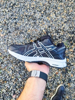 Кросівки чоловічі зимові Asics Gel-Kahana 8 Thermo Black White Розмір 41