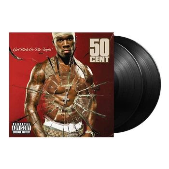 50 Cent - Get Rich Or Die Tryin" 2 LP Set 2003/2015 (00606949354411, 180 Gm.) Umgi/EU Mint Виниловая пластинка (art.246584)