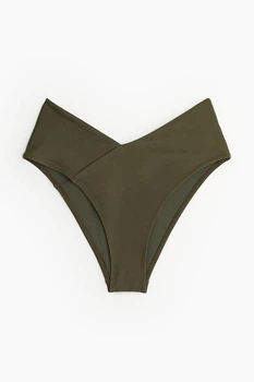 Купальные H&M 1219459АВ трусики хаки 44
