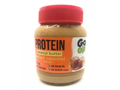 Заменители питания GO ON Protein Peanut butter 350 грамм Смак Солона карамель