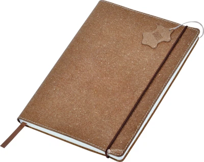 Записная книга Thinkme Indi 9.5 х 14 см 192 страницы в клетку Коричневая (2110000000301)(TM22605/41)