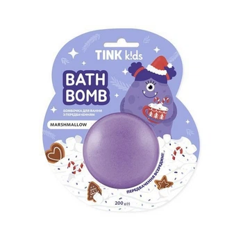 Бомбочка для ванны с предсказанием Tink kids Marshmallow, 200 г (289973)