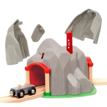 Залізниця Brio 36044 World Вибуховий тунель (7312350360448)