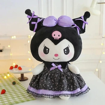 Мягкая игрушка Куроми Hello Kitty плюшевая 48 см Черный (28383)