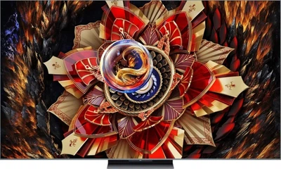 Телевизор TCL 75C9K – 75″ QLED 4K Ultra HD Smart TV с технологией Quantum Dot, Mini-LED подсветкой, частотой 144 Гц, Dolby Vision IQ, Dolby Atmos и платформой Google TV