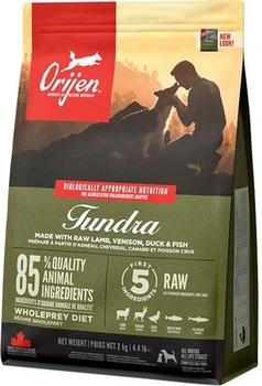 Сухой корм для собак для всех пород и всех стадий жизни Orijen Tundra Dog 2 кг (o18520)