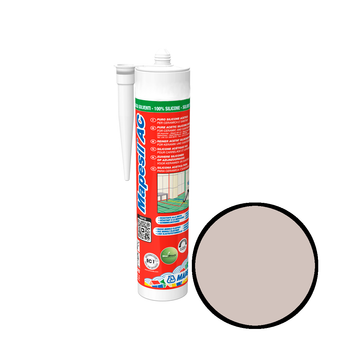Герметик силиконовый MAPEI MAPESIL AC 310 мл No123 Античный белый (720229013)
