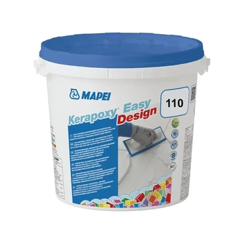 Фуга епоксидна для ванни та кухні Mapei Kerapoxy Easy Design 3 кг №110 Мангетен (1230110)