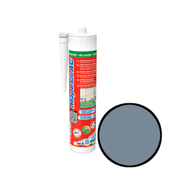 Герметик силиконовый MAPEI MAPESIL AC 310 мл No125 Серый замок (540291010)