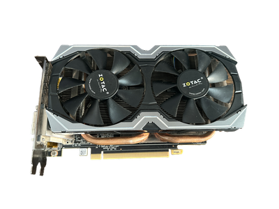 Видеокарта Zotac GeForce GTX 1060 AMP Edition 6GB GDDR5 (ZT-P10600B-10M) - Б/У