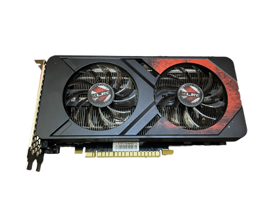 Видеокарта PNY GeForce GTX 1050 Ti 4GB GDDR5 (VCGGTX1050T4XGPB-OC) - Б/У