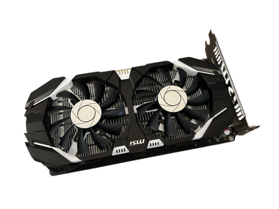 Видеокарта MSI GTX 1050Ti 4GB GDDR5 (GeForce GTX 1050 TI 4GT OC) Б/B - Б/У