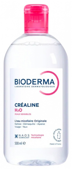 Міцелярна вода для сухої чутливої шкіри Bioderma Créaline H2O TS 500мл