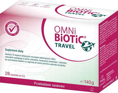 Suplement diety Omni-Biotic Travel 28 saszetek x 5 g (9120001435692)