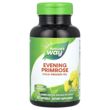 Природные добавки Nature's Way Примула вечерняя 1300 мг Evening Primrose 60 гелевых капсул