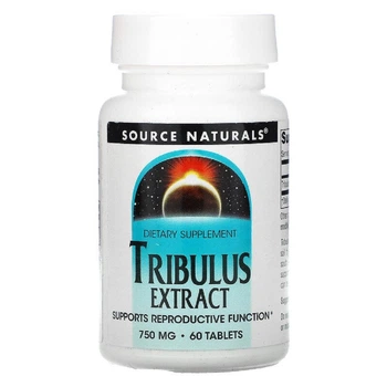 Природні добавки Source Naturals Екстракт Трибулуса 750 мг 60 таблеток