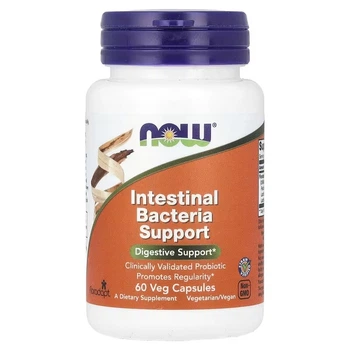 Пробіотики Now Foods Підтримка бактерій кишечника Intestinal Bacteria Support 60 вегетаріанських капсул