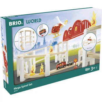 Залізниця Brio 36114 World Mega Spiral set (7312350361148)