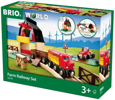 Аксесуари до залізниці Brio 33719 Trains Набір ферма (7312350337198)