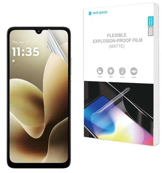Антибликовая пленка на экран RockSpace Explosion-Proof Matte для Motorola Moto G06 Power