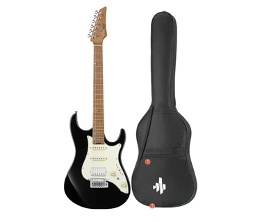 Электрогитара DONNER MUSIC DST-550 Black + чехол