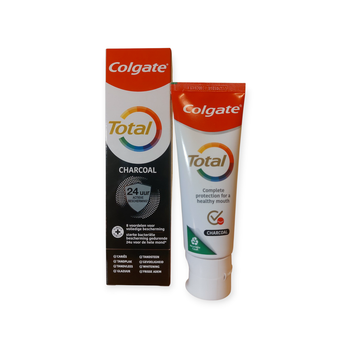 Антибактериальная зубная паста с древесным углем Colgate Total Charcoal & Clean, 75 мл