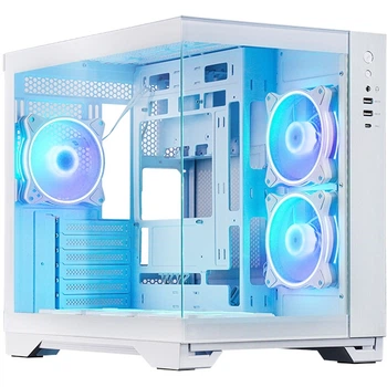 Корпус для комп'ютера Chieftec VISIO GM-30W-TG-OP ATX без БЖ White (GM-30W-TG-OP)