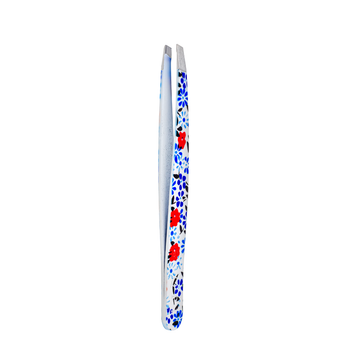 Пінцет для корекції брів QPI Professional кольоровий QP-54 № 02