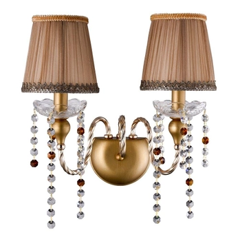 Бра Crystal Lux Alegria AP2 Gold-Brown 51698-01