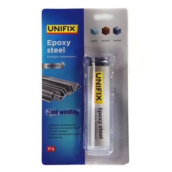 Холодне зварювання біле 57г (блістер) UNIFIX (940019)