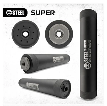 Глушитель Steel SUPER .22 LR / .22 WMR резьба 1/2x20