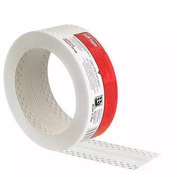 Лента американка TUFF-TAPE Strait flex для швов и углов гипсокартона эластичная 57 мм 20 м