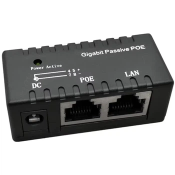 POE инжектор сплиттер с портом Ethernet RJ45 LAN 1 Гбит/с Gigabit Type-2 (48899)
