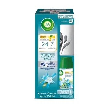 Автоматический освежитель воздуха Air Wick Freshmatic Automatic Spray "Весеннее настроение", 250 мл