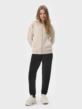 Спортивний костюм жіночий Ray Premium Loose U0809W-Cream-Black M Бежевий з чорним (RAY2000000044736)