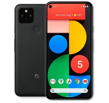 Смартфон Google Pixel 5 8/128Gb Just Black 6" OLED Gorilla Glass 6 Qualcomm Snapdragon 765G 4K NFC 4080 mAh