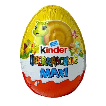 Шоколадне яйце Kinder Uberraschung Easter Maxi Равлик 100 г